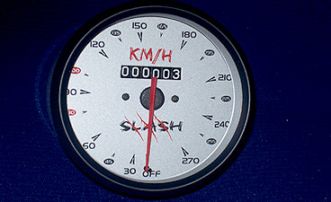 Velocímetro 0-270kmh 100mm Slash